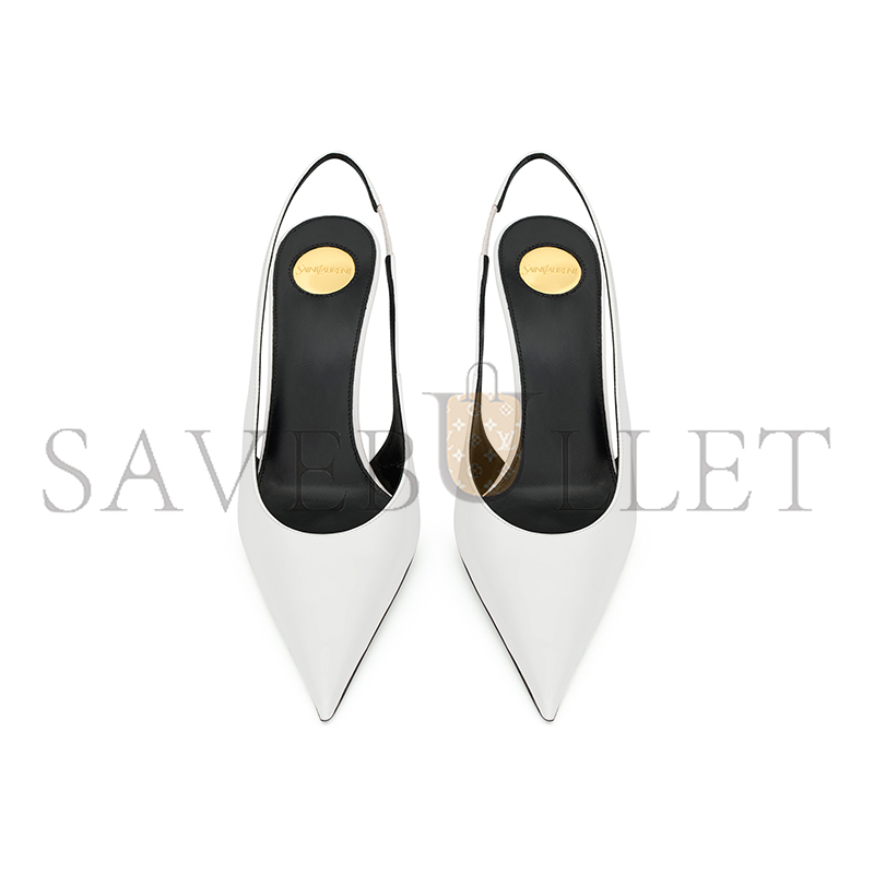 Y51 GUERMANTES SLINGBACK PUMPS IN PATENT LEATHER 870505AAF299014